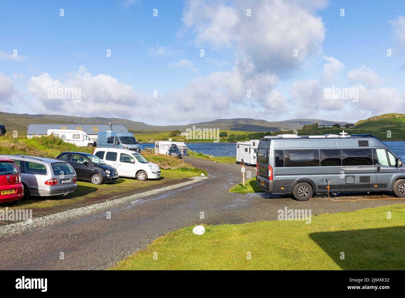Auto Trail V line campingcar campingcar stationné à Kinloch motorhome and Caravan Park