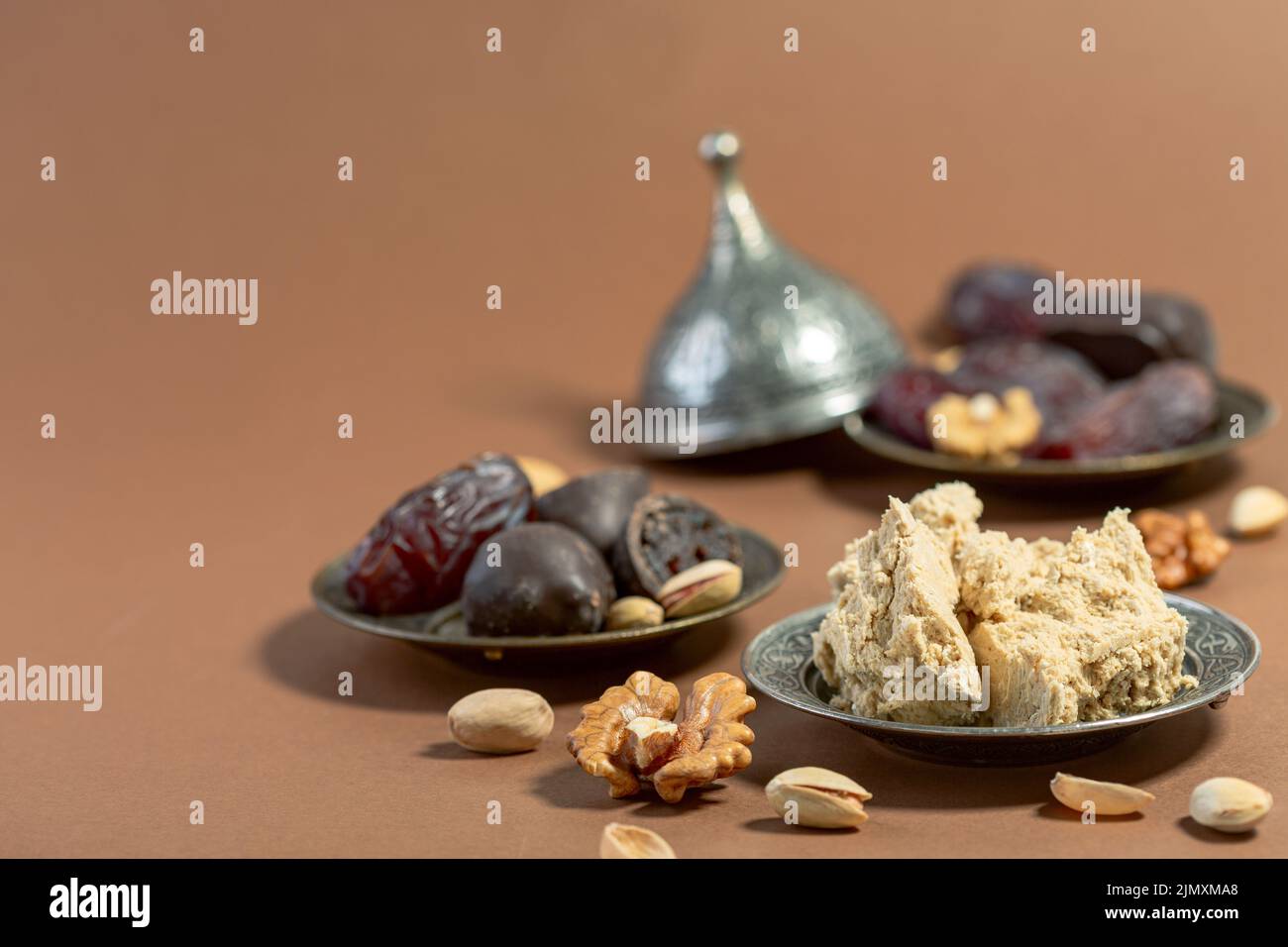 Desserts orientaux traditionnels. Banque D'Images