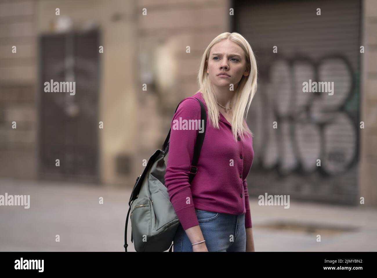 ÁINE A AUGMENTÉ DALY à HANNA (2019), réalisé par DAVID FARR. Credit: Amazon Studios NBC Universal Studios demain Studios titre de travail télévision / Album Banque D'Images