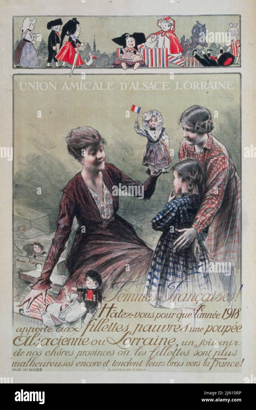 Union amicale d’Alsace Lorraine (1918) (Union amicale d’Alsace Lorraine ...