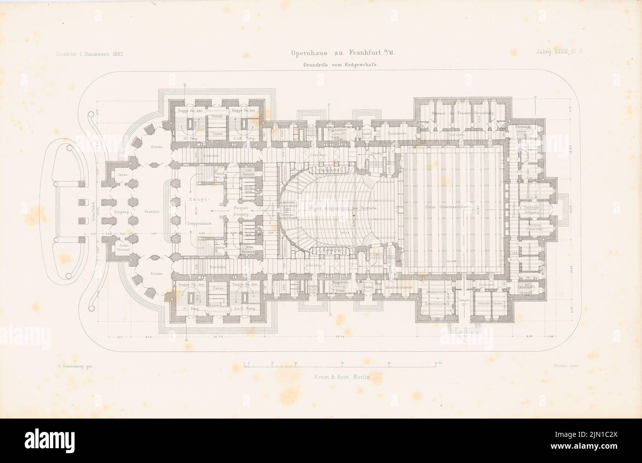1883 grundriss par exemple Banque de photographies et d’images à haute ...