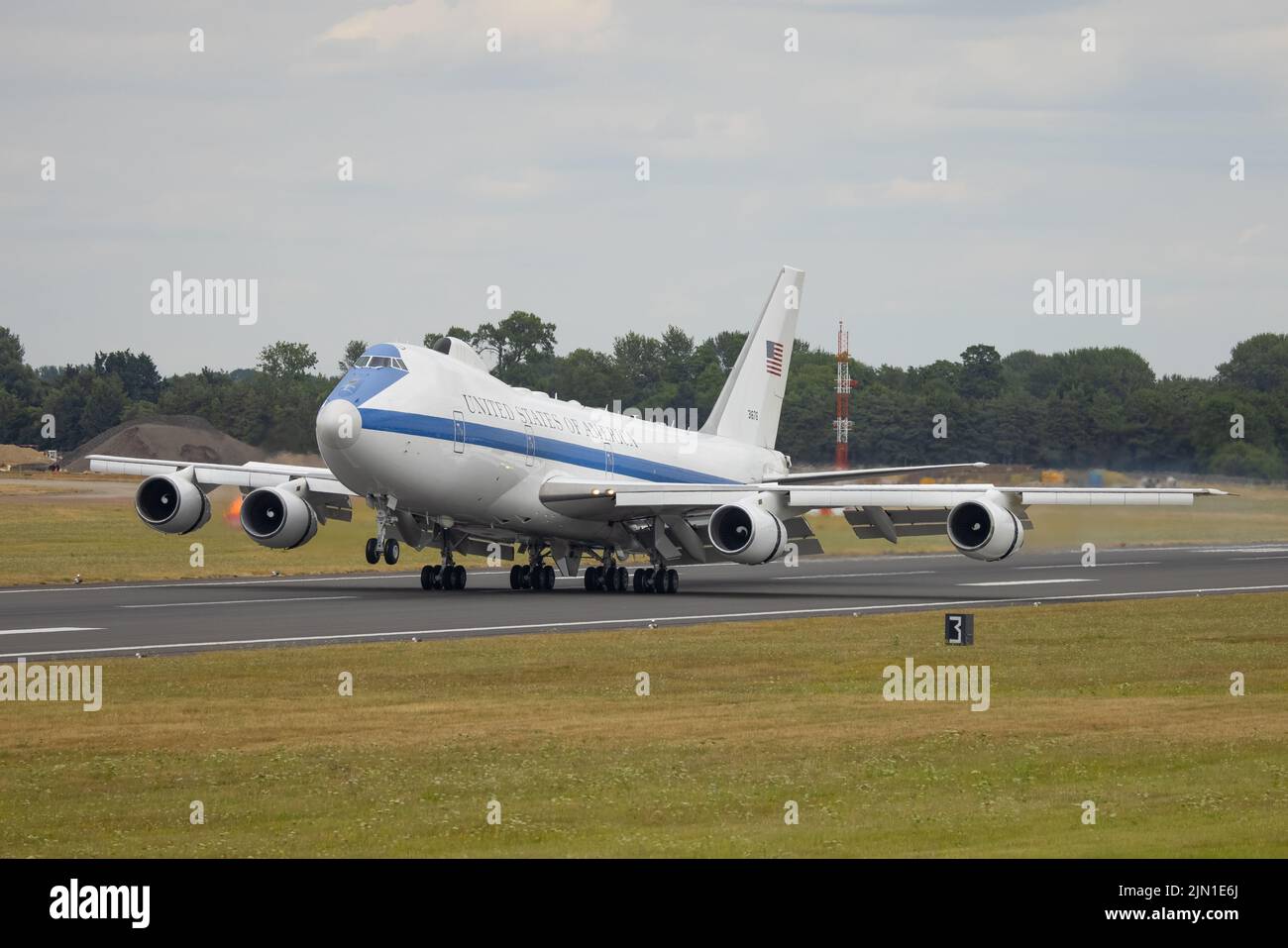 Boeing E-4B Nightwatch Banque D'Images