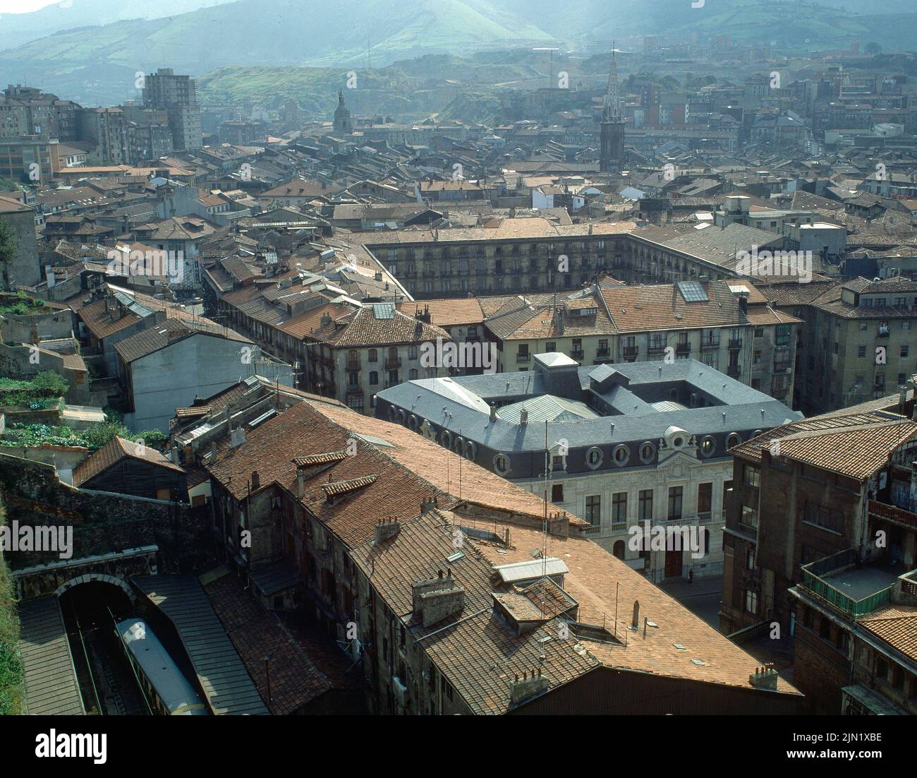 VISTA DESDE MALLONA. Emplacement : EXTÉRIEUR. BILBAO. Gascogne. ESPAGNE. Banque D'Images