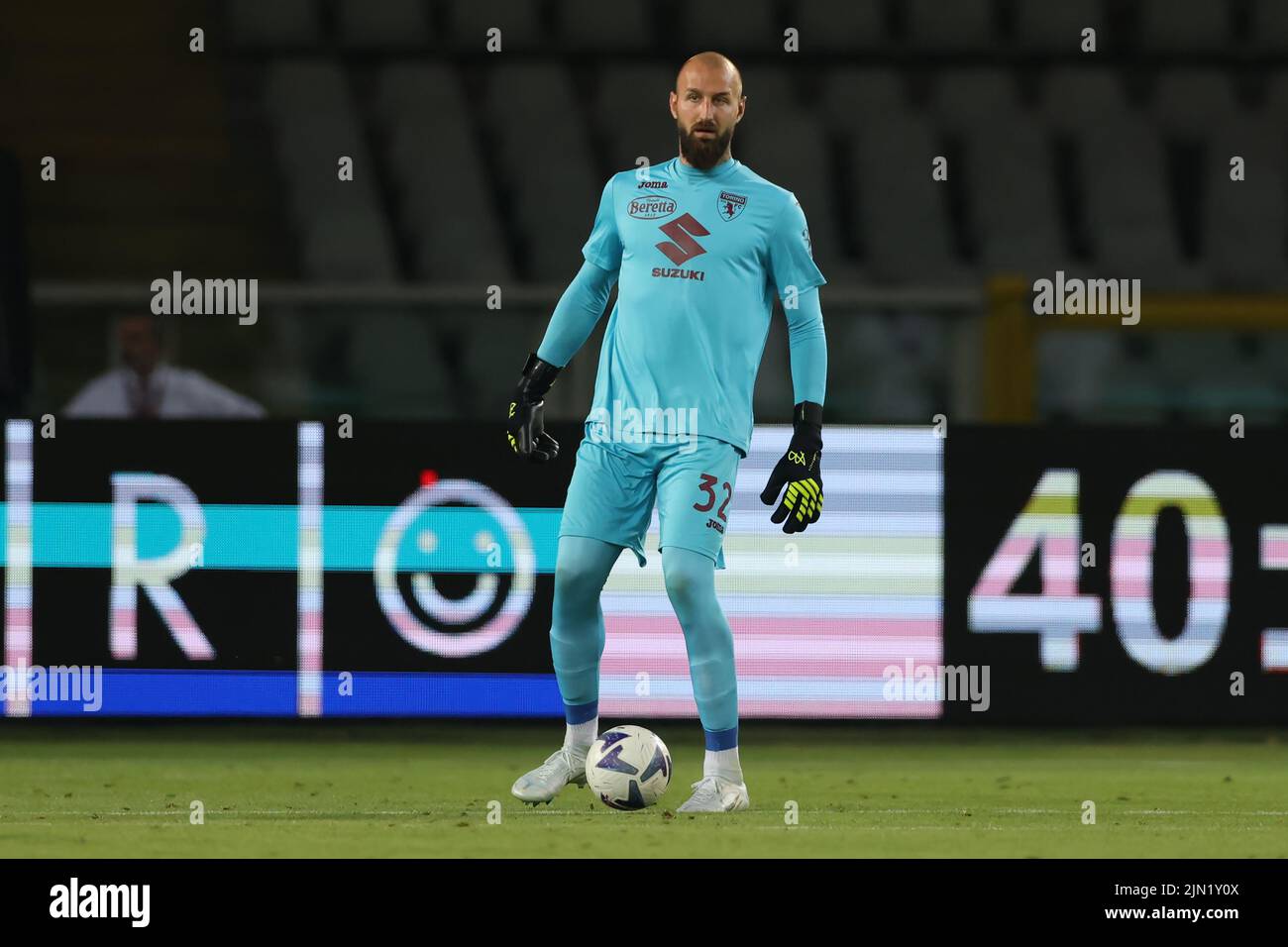 Turin, Italie, le 6th août 2022. Vanja Milinkovic-Savic du FC de Turin lors du match de Coppa Italia au Stadio Grande Torino, Turin. Le crédit photo devrait se lire: Jonathan Moscrop / Sportimage Banque D'Images