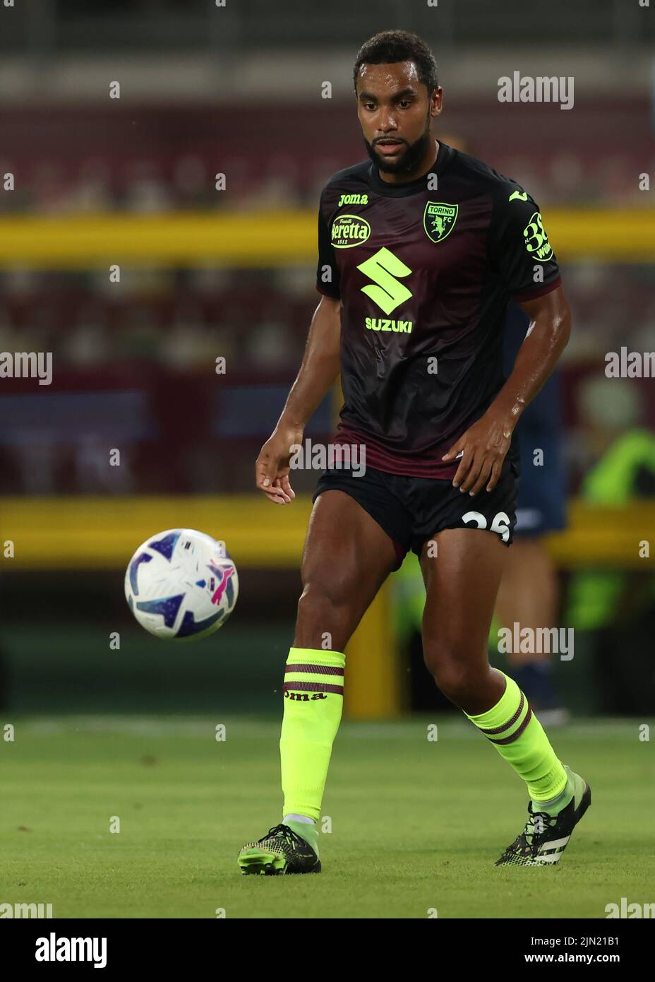 Turin, Italie, le 6th août 2022. Djidji Koffi du FC de Turin lors du match de Coppa Italia au Stadio Grande Torino, Turin. Le crédit photo devrait se lire: Jonathan Moscrop / Sportimage Banque D'Images