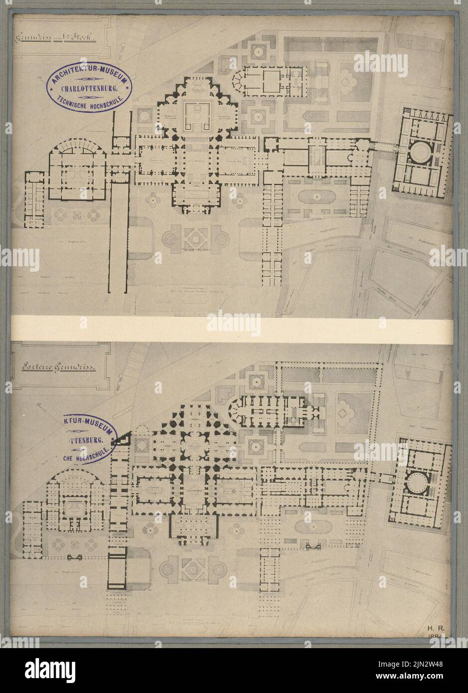 Neckelmann & Schmidt : concours de l'île aux musées, Berlin Banque D'Images