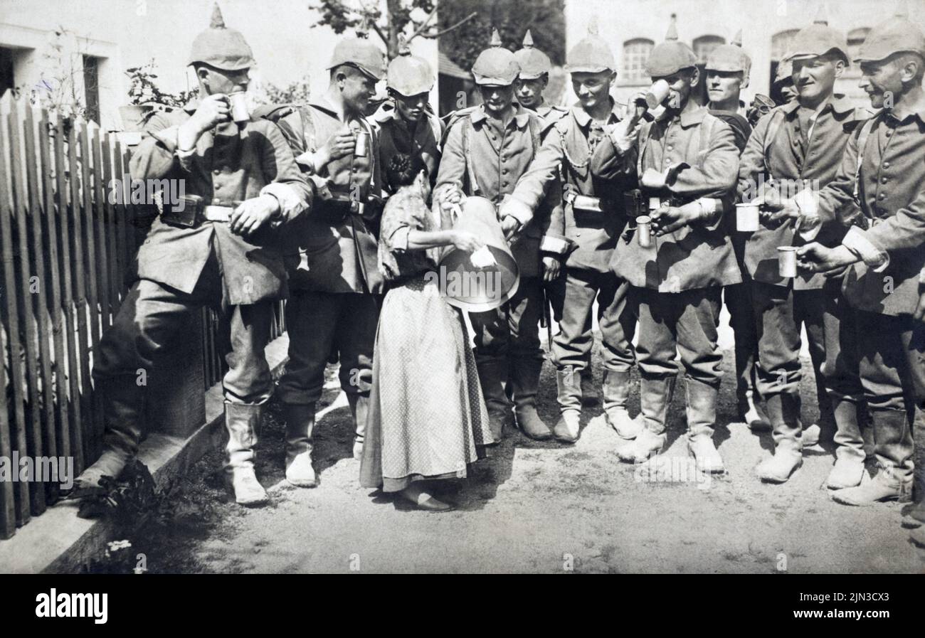 German soldier first world war uniform Banque de photographies et d’images à haute résolution