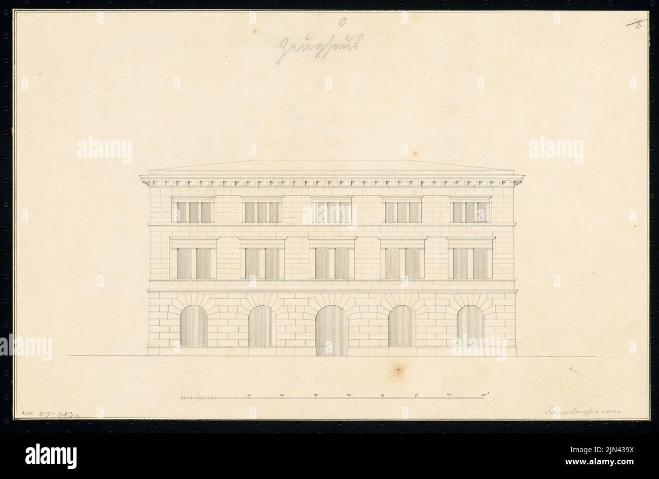 N.N.: Zeughaus. Concours mensuel juillet 1831 Banque D'Images