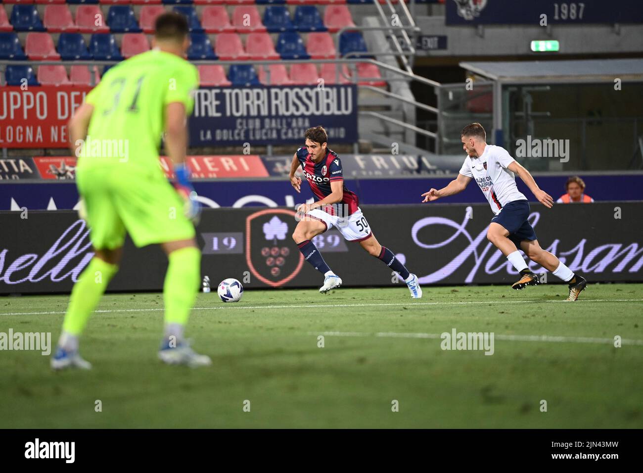 Stade Renato Dall'Ara, Bologne, Italie, 08 août 2022, Andrea Cambiaso
