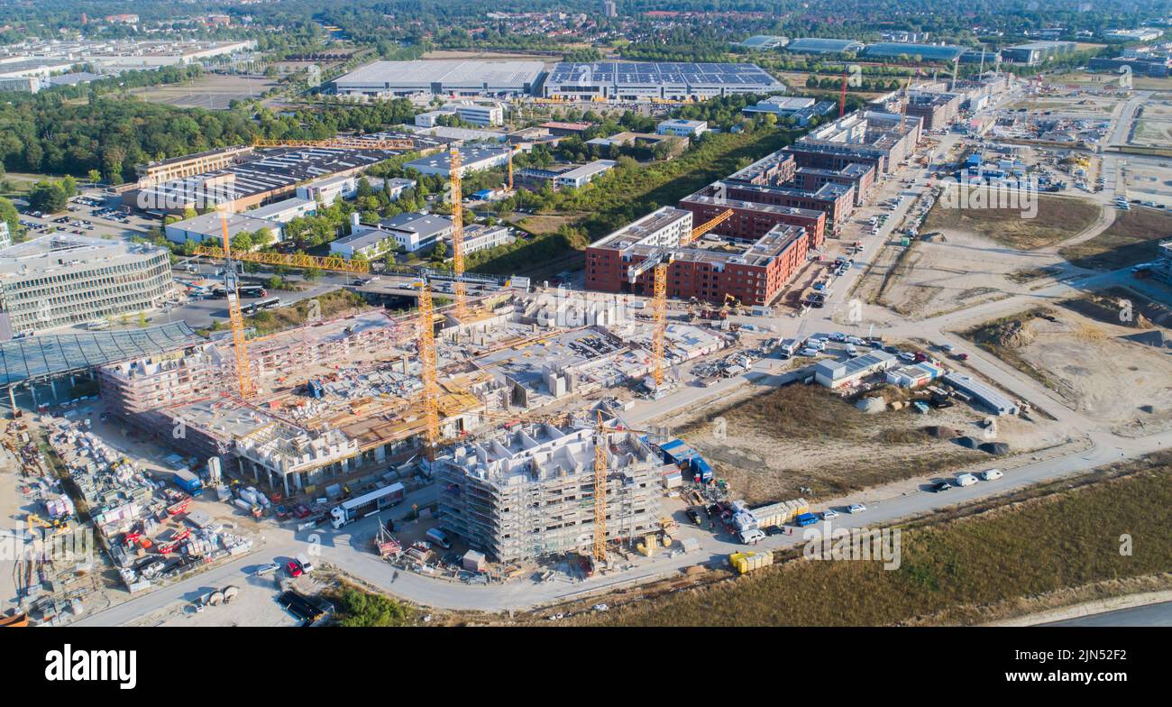 Hanovre, Allemagne. 09th août 2022. Des immeubles d'appartements avec