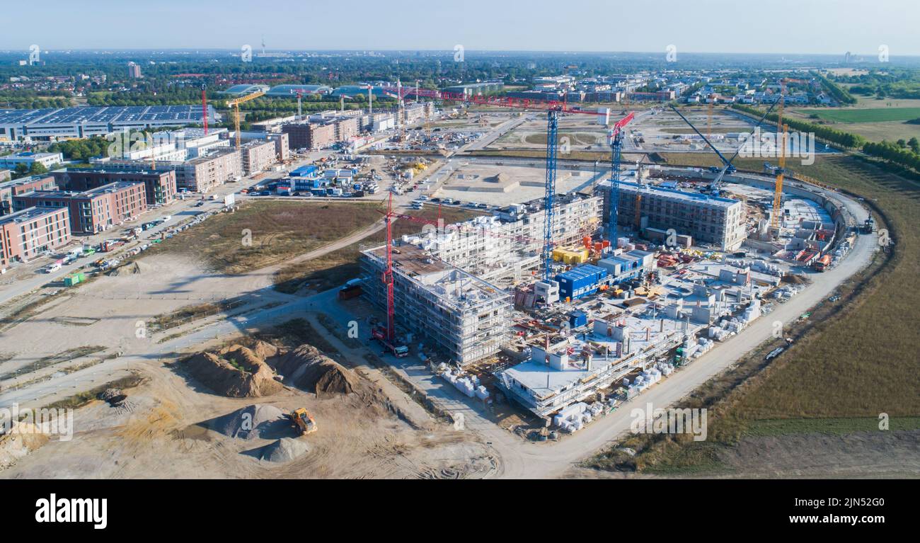 Hanovre, Allemagne. 09th août 2022. Des immeubles d'appartements avec