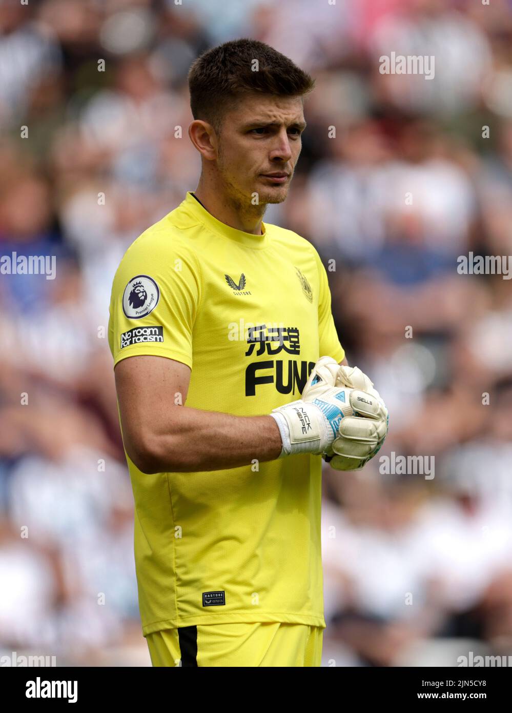 Nick Pope, gardien de but de Newcastle United, lors du match de la Premier League au St. James' Park, à Newcastle. Date de la photo: Samedi 6 août 2022. Banque D'Images