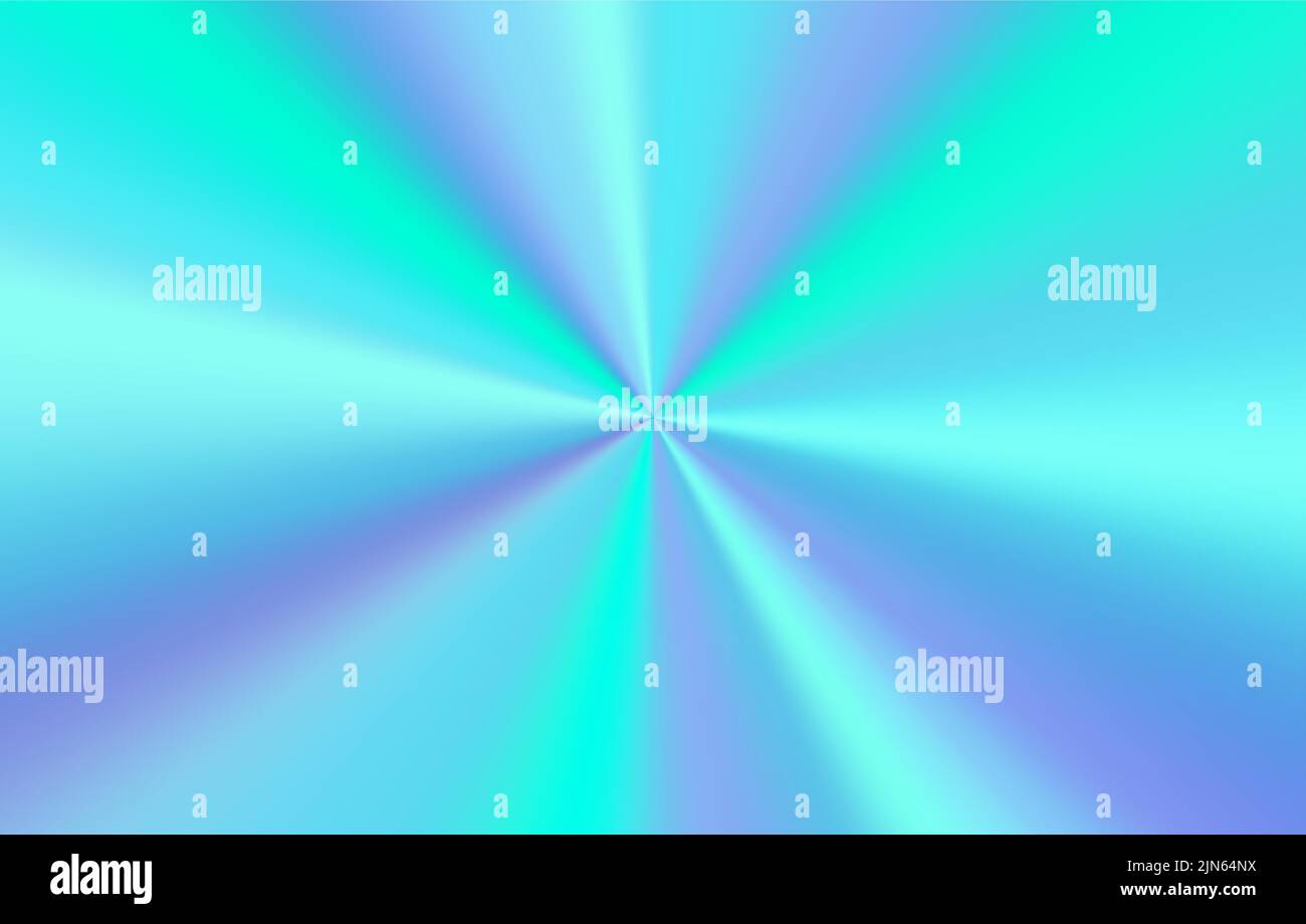 Arrière-plan de gradient conique holographique. Illustration vectorielle métallique abstraite Illustration de Vecteur