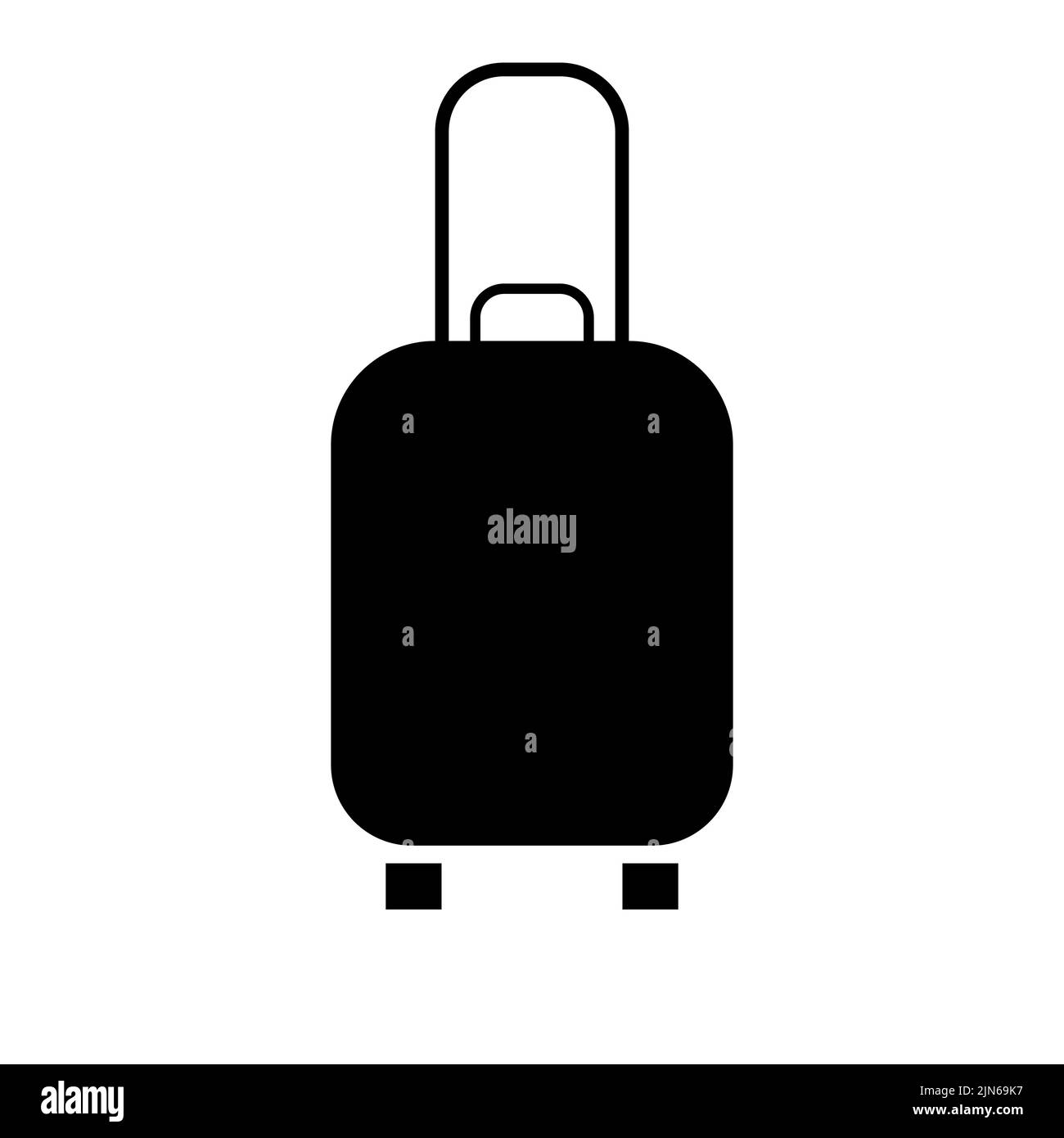 Modèle de logo de voyage. Sac de voyage avion de vacances avec sac tour et vecteur de logo de compagnie touristique Illustration de Vecteur
