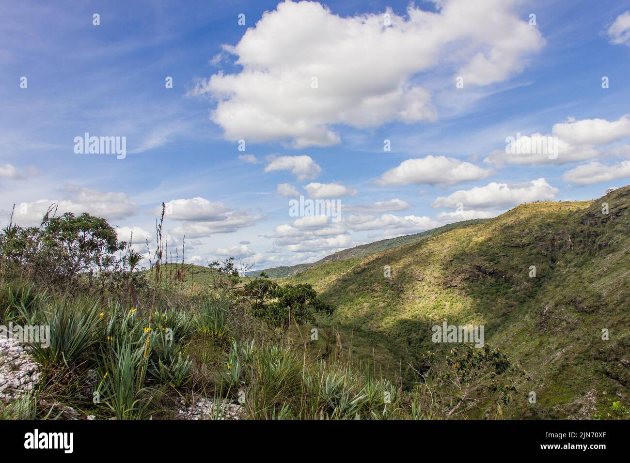 visuel de la piste lapinha x plateau dans minas gerais Banque D'Images