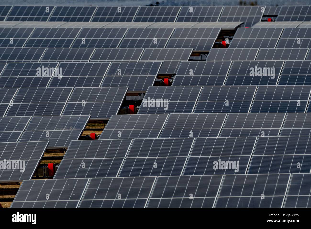 Panneaux solaires Banque D'Images