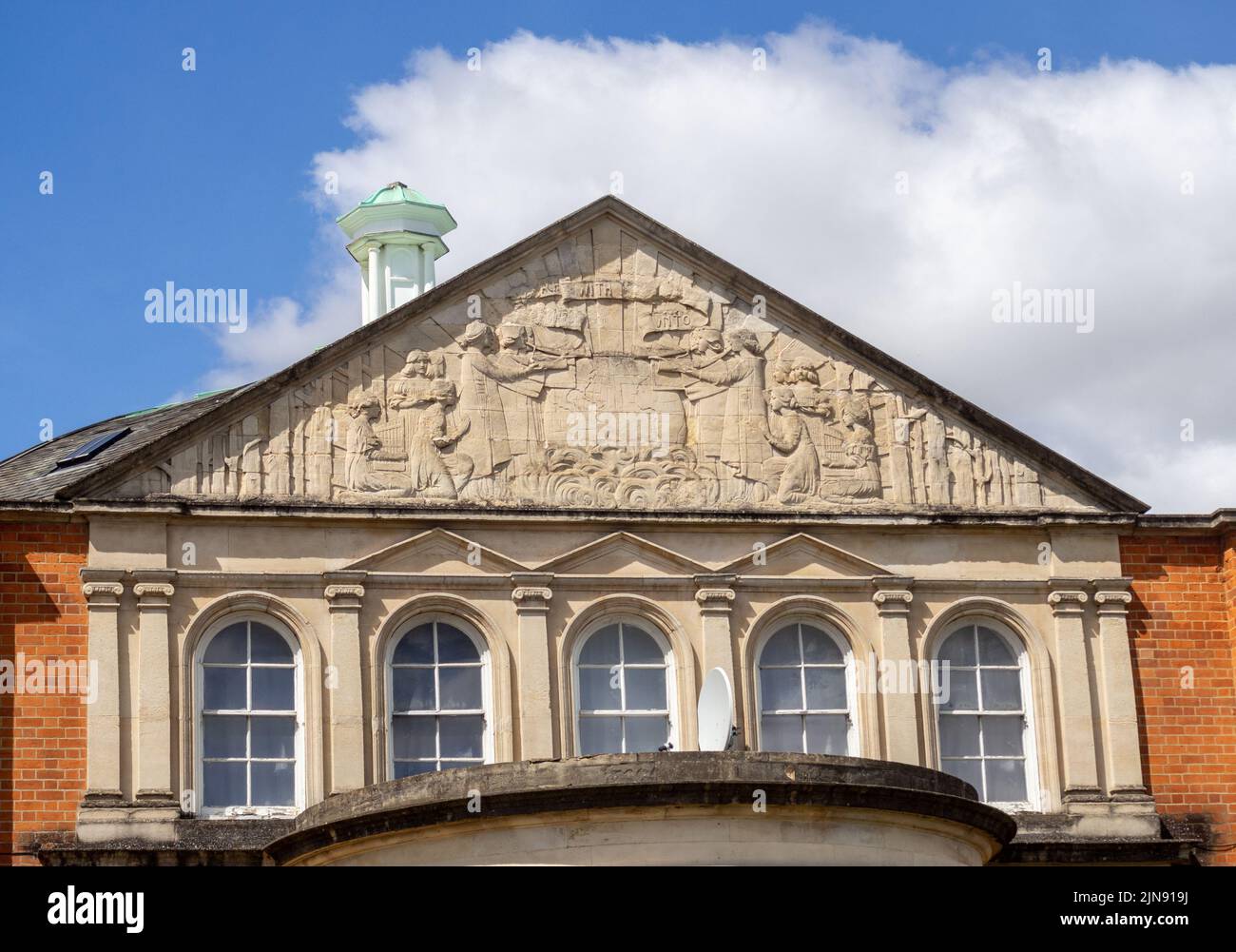 Eglise congrégationale de Primrose Hill, Northampton, Royaume-Uni; construite en 1903 par Alexander Ellis Anderson mais convertie en appartements vers 2004 Banque D'Images