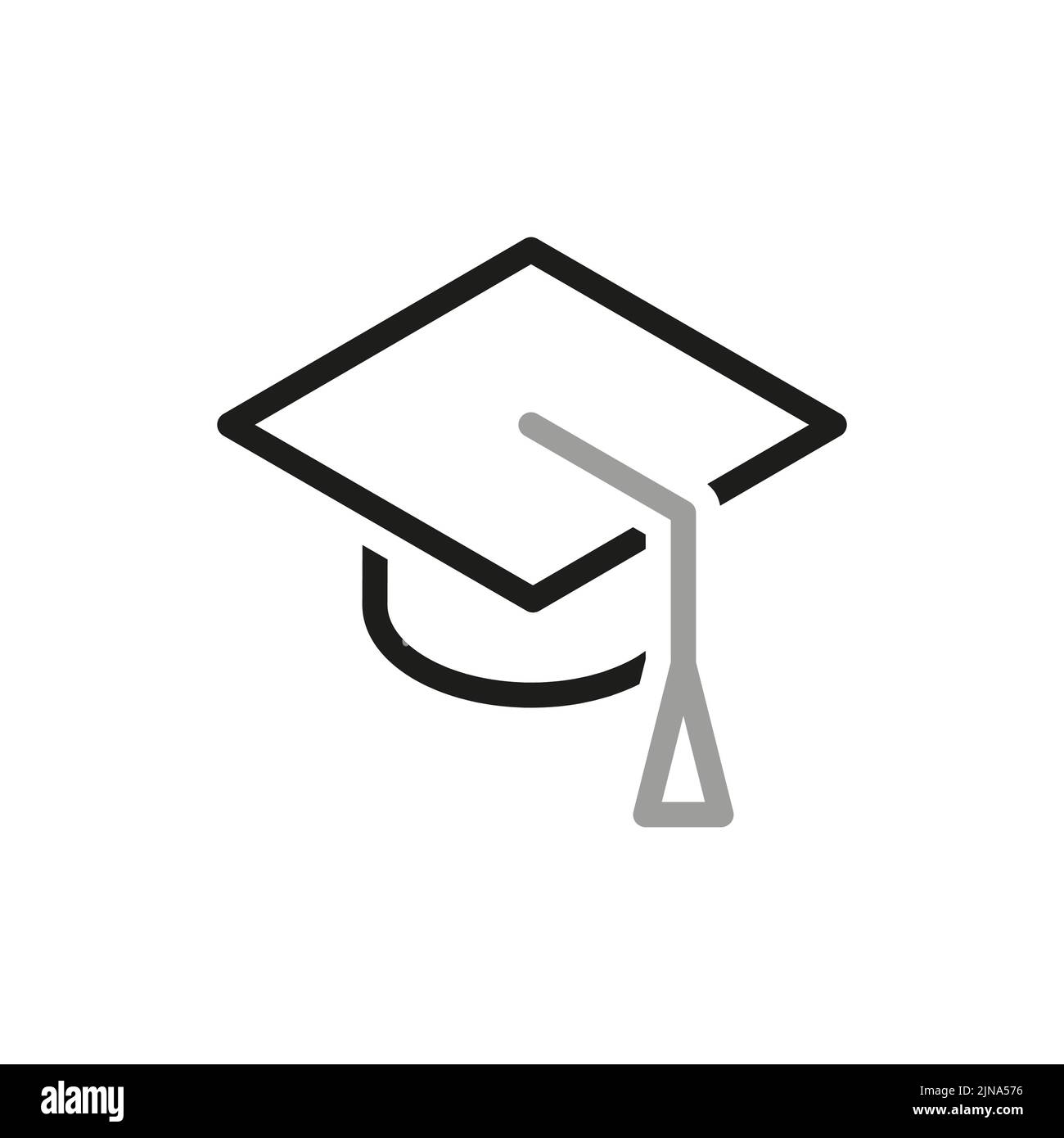 Simple des icônes de la ligne vectorielle de la rentrée. Icône éducation. Contient des icônes telles que Hat. Illustration de Vecteur