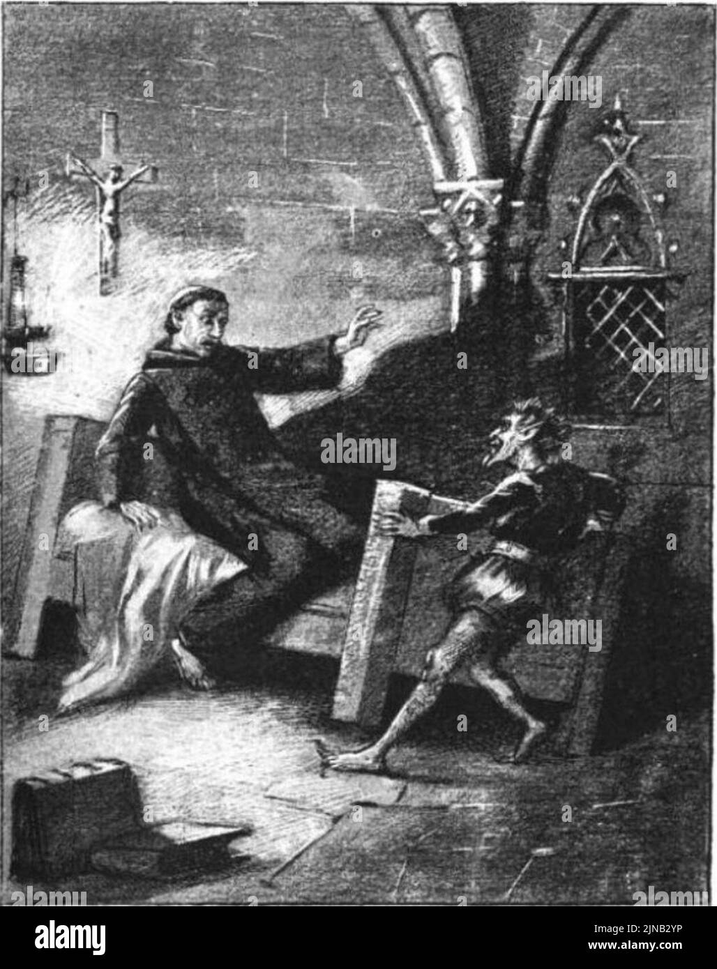 Taxil, Hacks, le Diable au XIXème siècle, P769 Banque D'Images