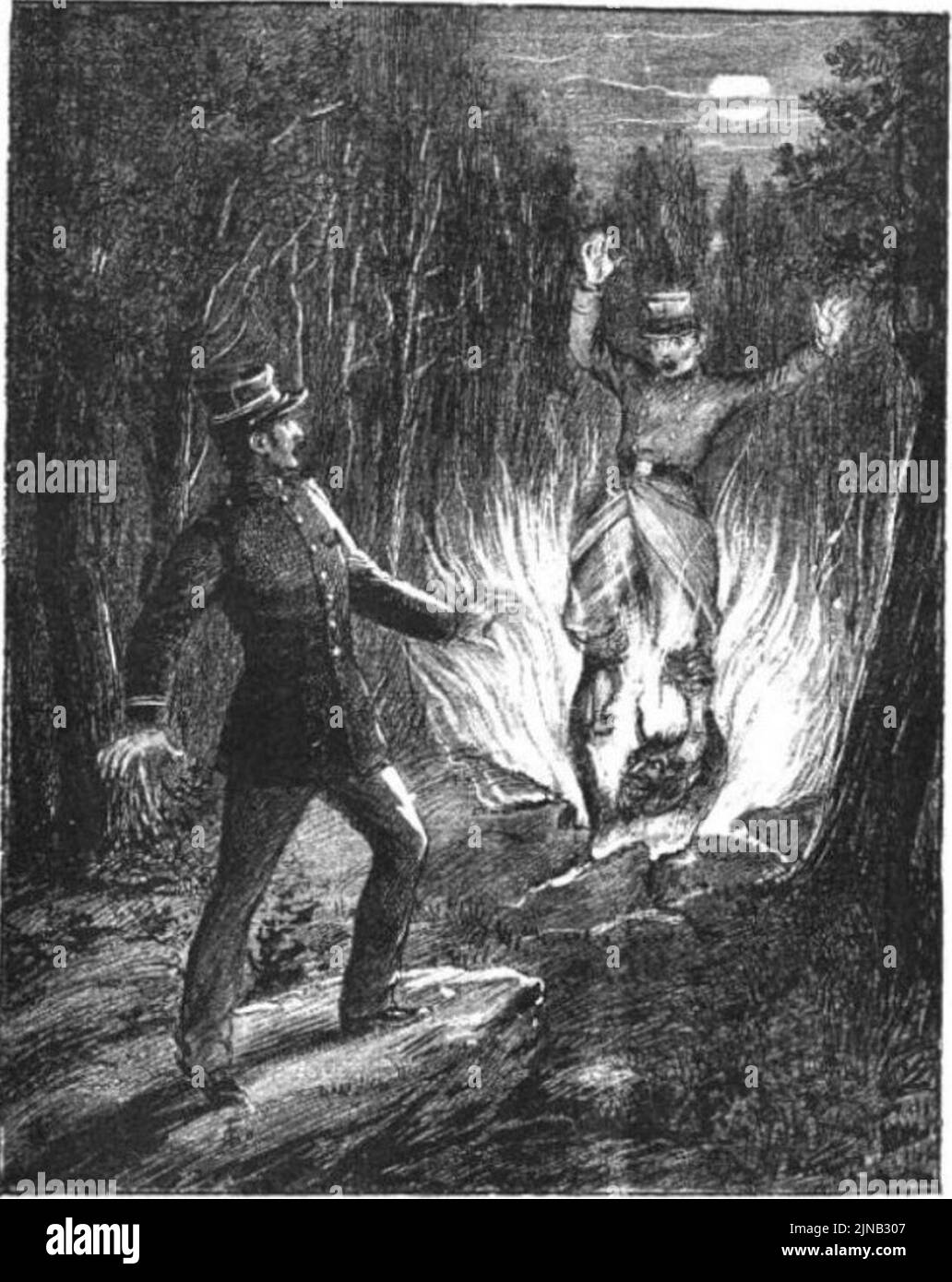 Taxil, Hacks, le Diable au XIXème siècle, p697 Banque D'Images