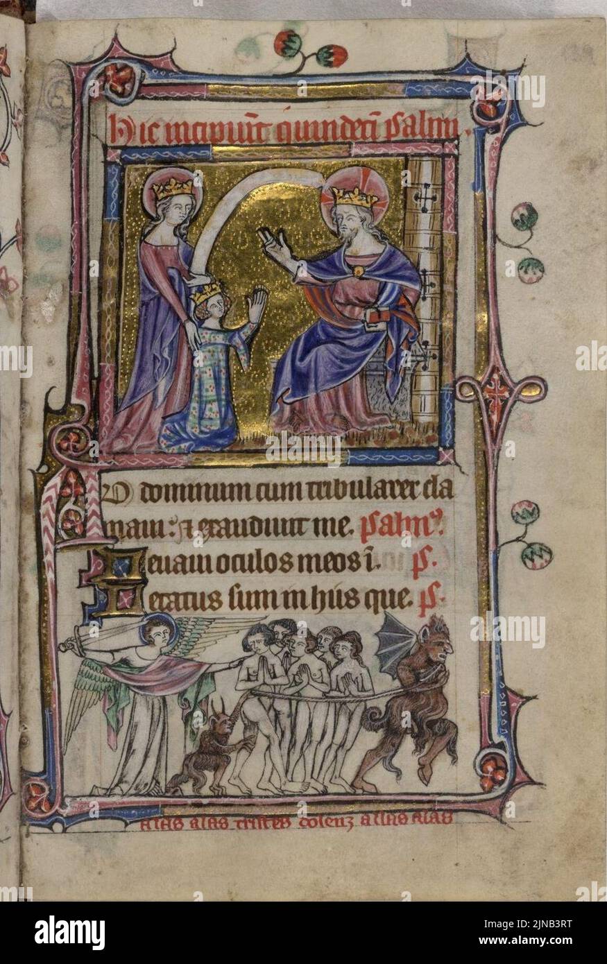 Taymouth Heures vierge et Devil Banque D'Images