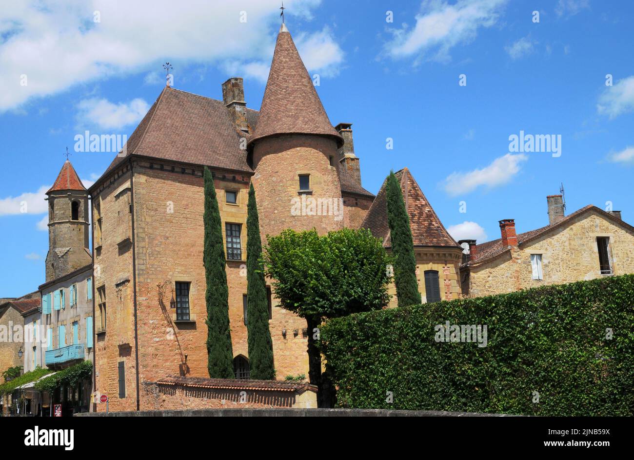 Le château de Belvès, en Dordogne, dans le sudouest de la France, date