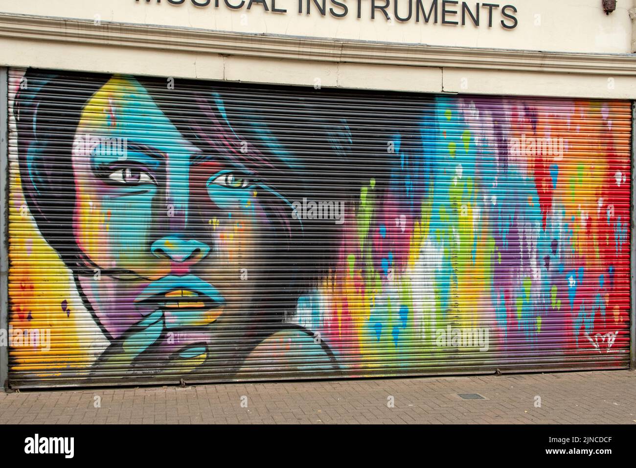 Belfast street art Banque de photographies et d’images à haute ...
