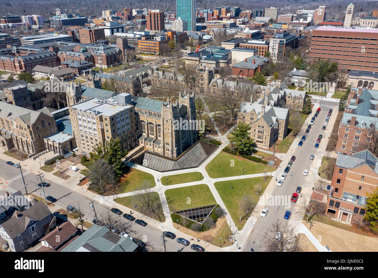 Université du Michigan, Ann Arbor, Michigan, USA Banque D'Images