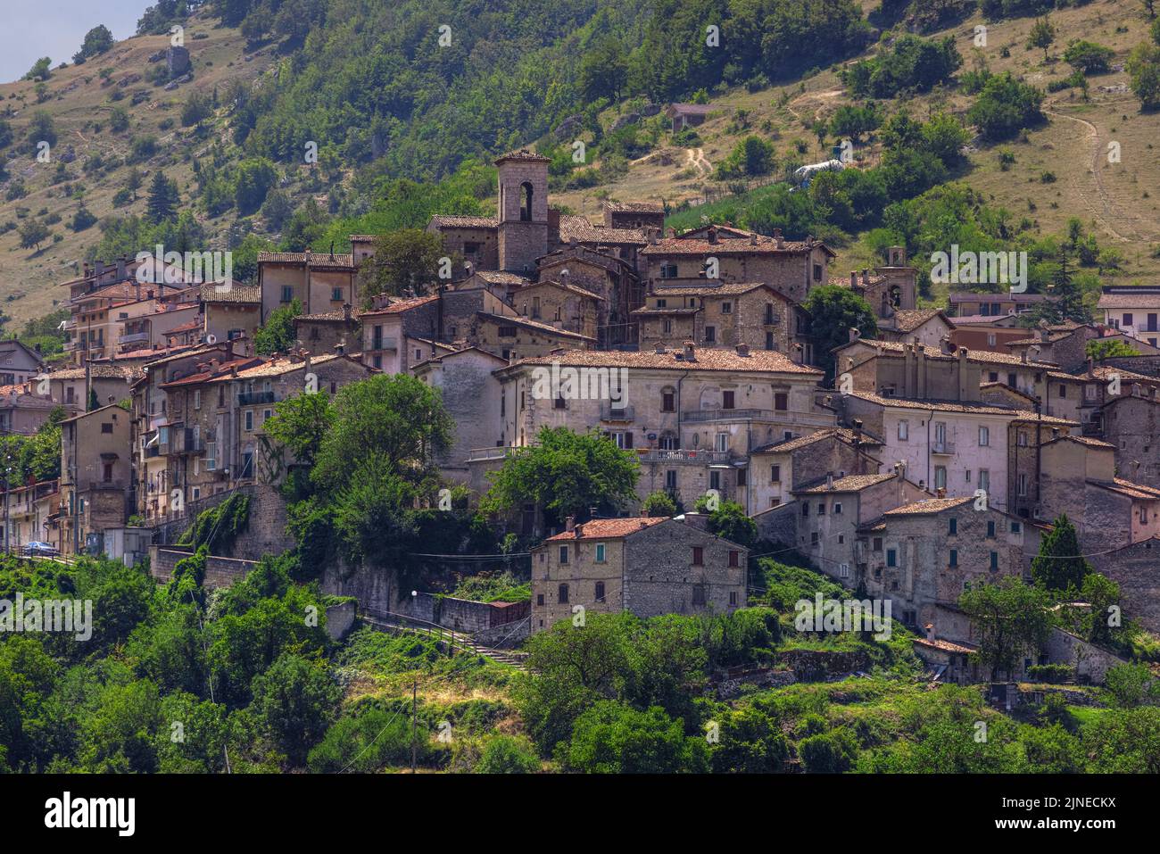 Scanno, Aquila, Abruzzes, Italie Banque D'Images