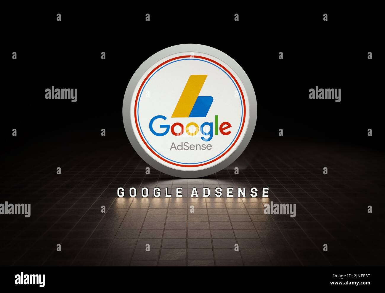 google adsense, google arrière-plans Banque D'Images