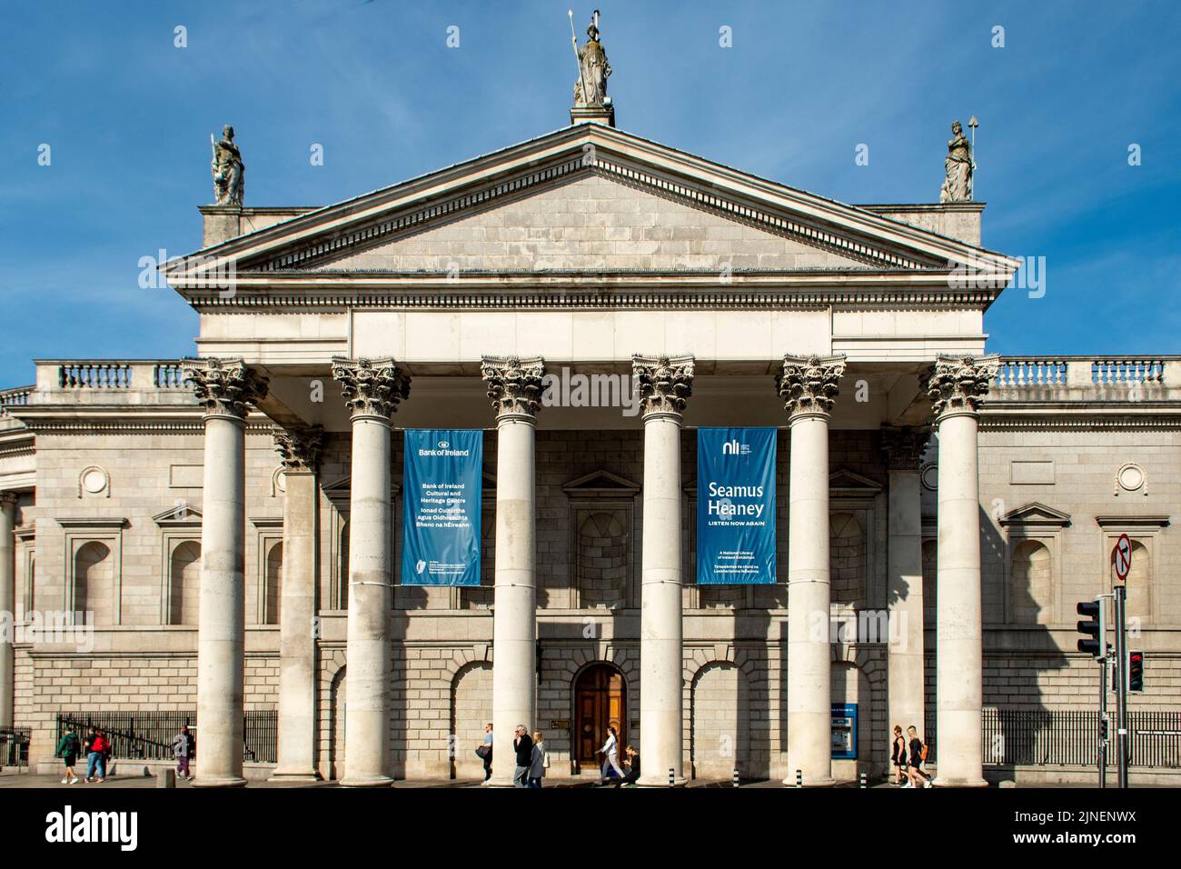 Bâtiment de la Bank of Ireland, Dublin, Irlande Banque D'Images