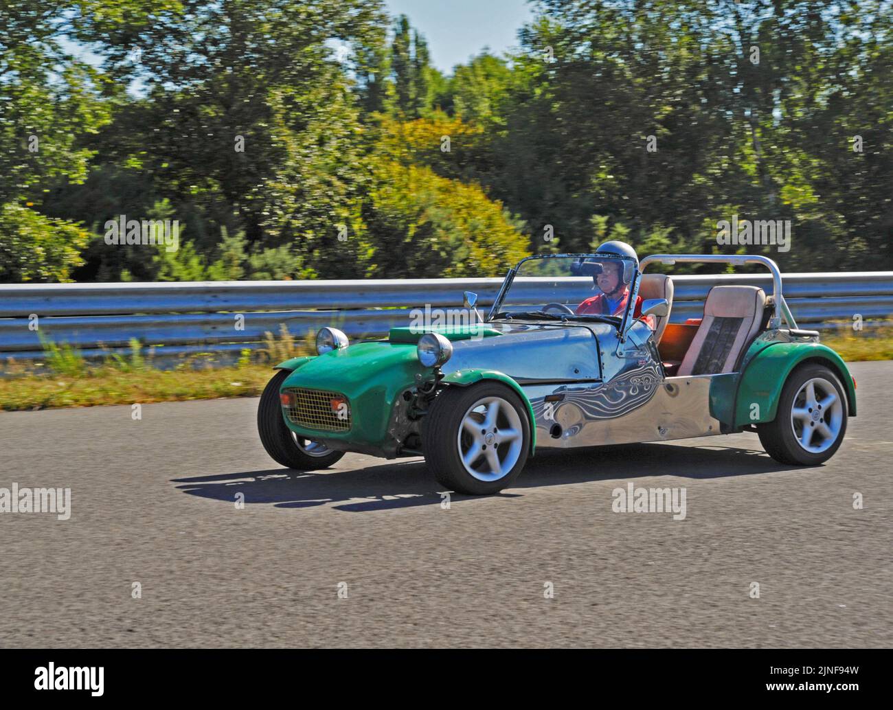 Lotus Seven au Track Day France Banque D'Images