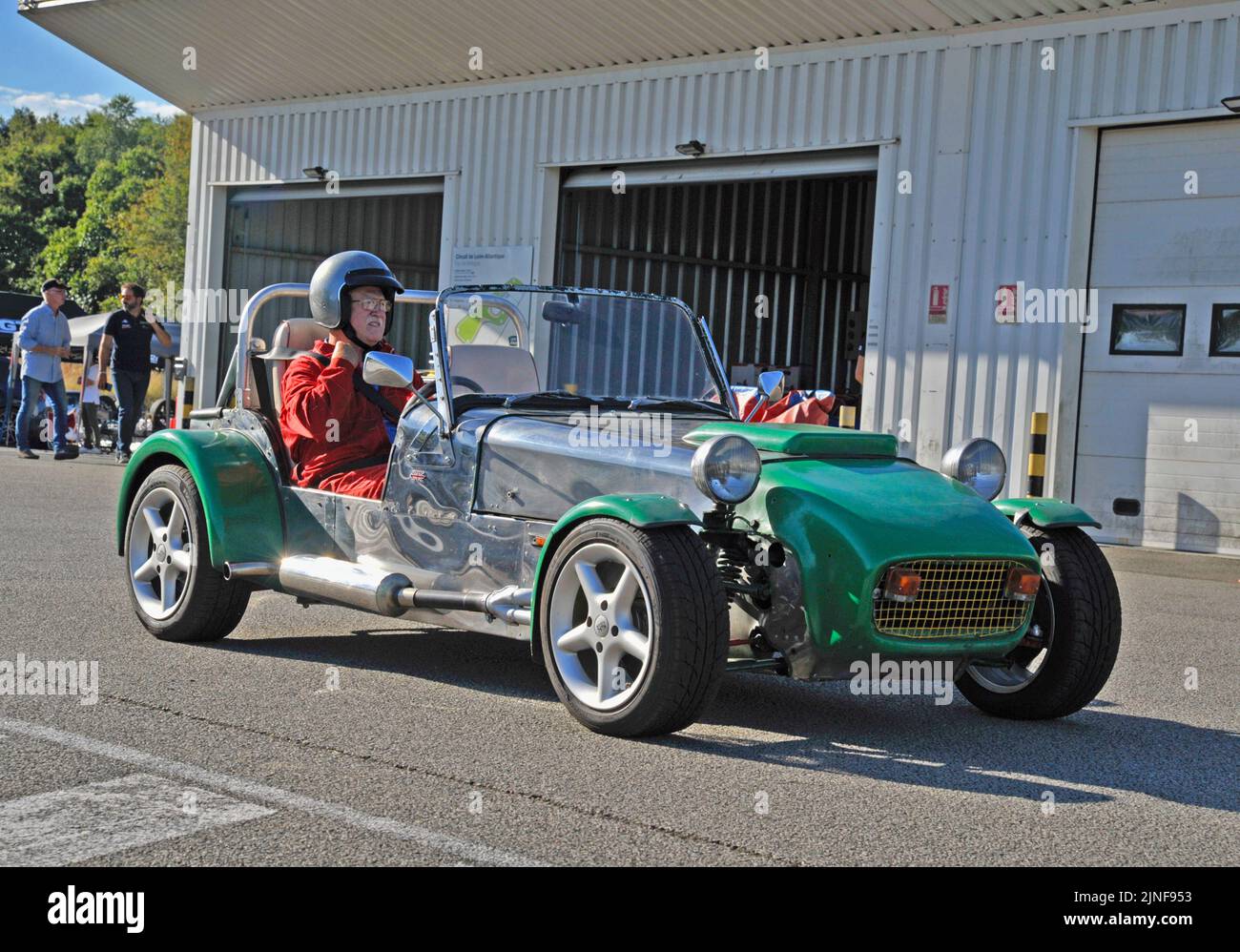 Lotus Seven au Track Day France Banque D'Images