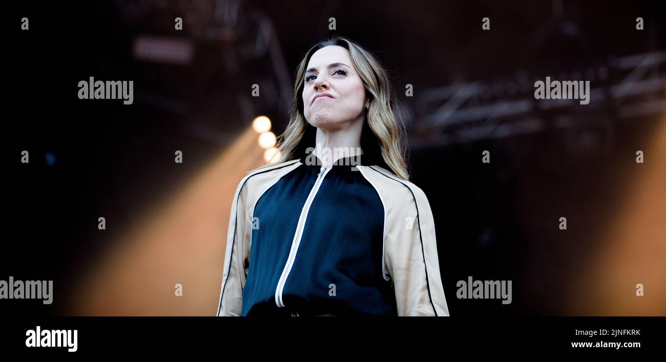 Melanie C se présente au Carfest North à Cheshire le 22nd juillet 2022. Banque D'Images Melanie C se présente au Carfest North à Cheshire le 22nd juillet 2022. Banque D'Images