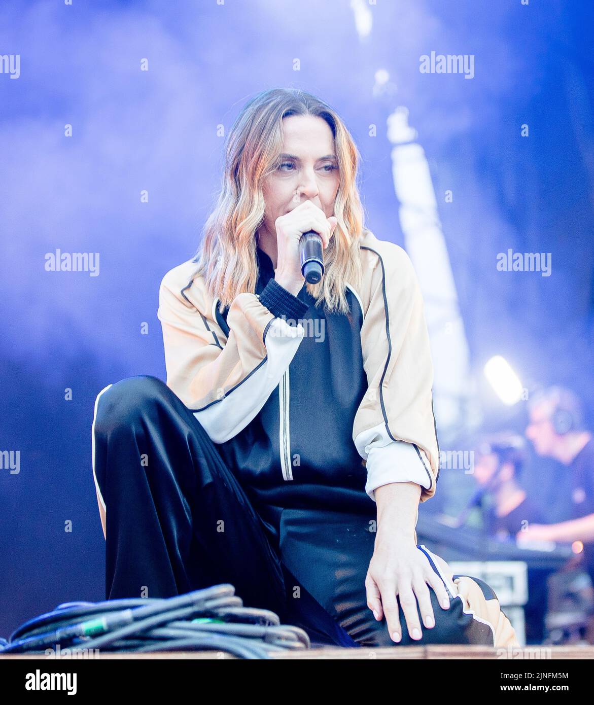 Melanie C se présente au Carfest North à Cheshire le 22nd juillet 2022. Banque D'Images Melanie C se présente au Carfest North à Cheshire le 22nd juillet 2022. Banque D'Images