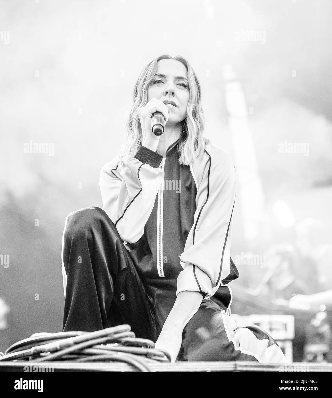 Melanie C se présente au Carfest North à Cheshire le 22nd juillet 2022. Banque D'Images Melanie C se présente au Carfest North à Cheshire le 22nd juillet 2022. Banque D'Images