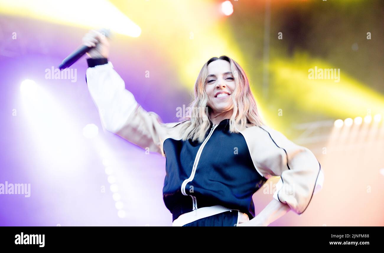Melanie C se présente au Carfest North à Cheshire le 22nd juillet 2022. Banque D'Images Melanie C se présente au Carfest North à Cheshire le 22nd juillet 2022. Banque D'Images