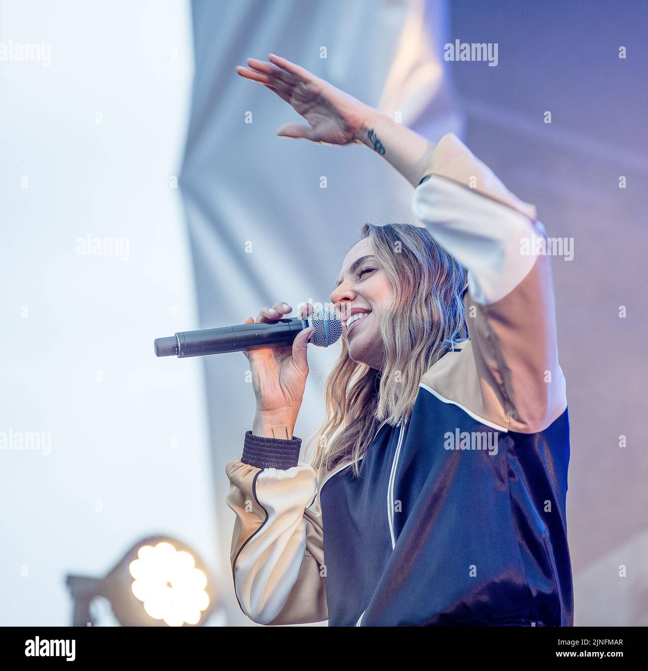 Melanie C se présente au Carfest North à Cheshire le 22nd juillet 2022. Banque D'Images Melanie C se présente au Carfest North à Cheshire le 22nd juillet 2022. Banque D'Images