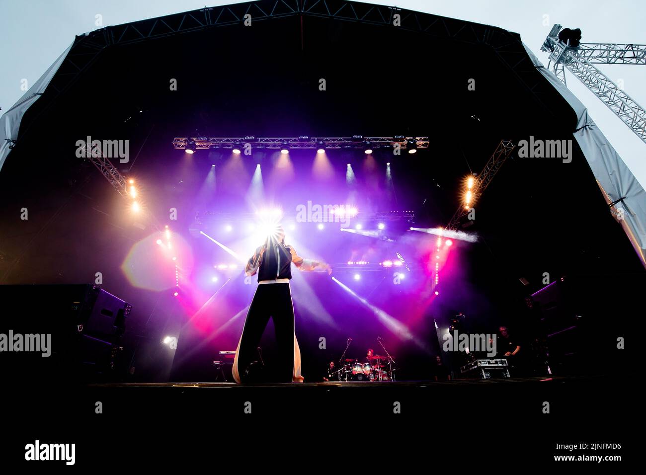 Melanie C se présente au Carfest North à Cheshire le 22nd juillet 2022. Banque D'Images Melanie C se présente au Carfest North à Cheshire le 22nd juillet 2022. Banque D'Images