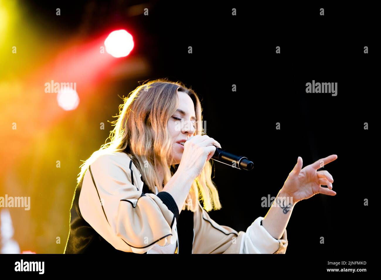 Melanie C se présente au Carfest North à Cheshire le 22nd juillet 2022. Banque D'Images Melanie C se présente au Carfest North à Cheshire le 22nd juillet 2022. Banque D'Images