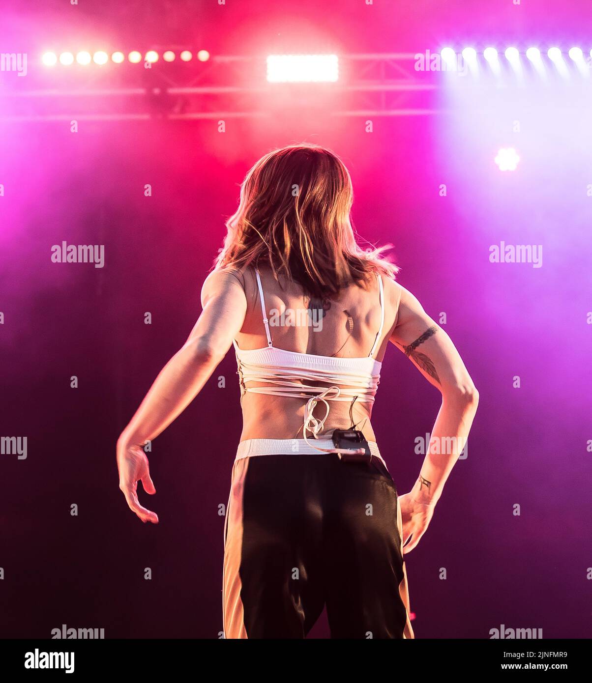 Melanie C se présente au Carfest North à Cheshire le 22nd juillet 2022. Banque D'Images Melanie C se présente au Carfest North à Cheshire le 22nd juillet 2022. Banque D'Images