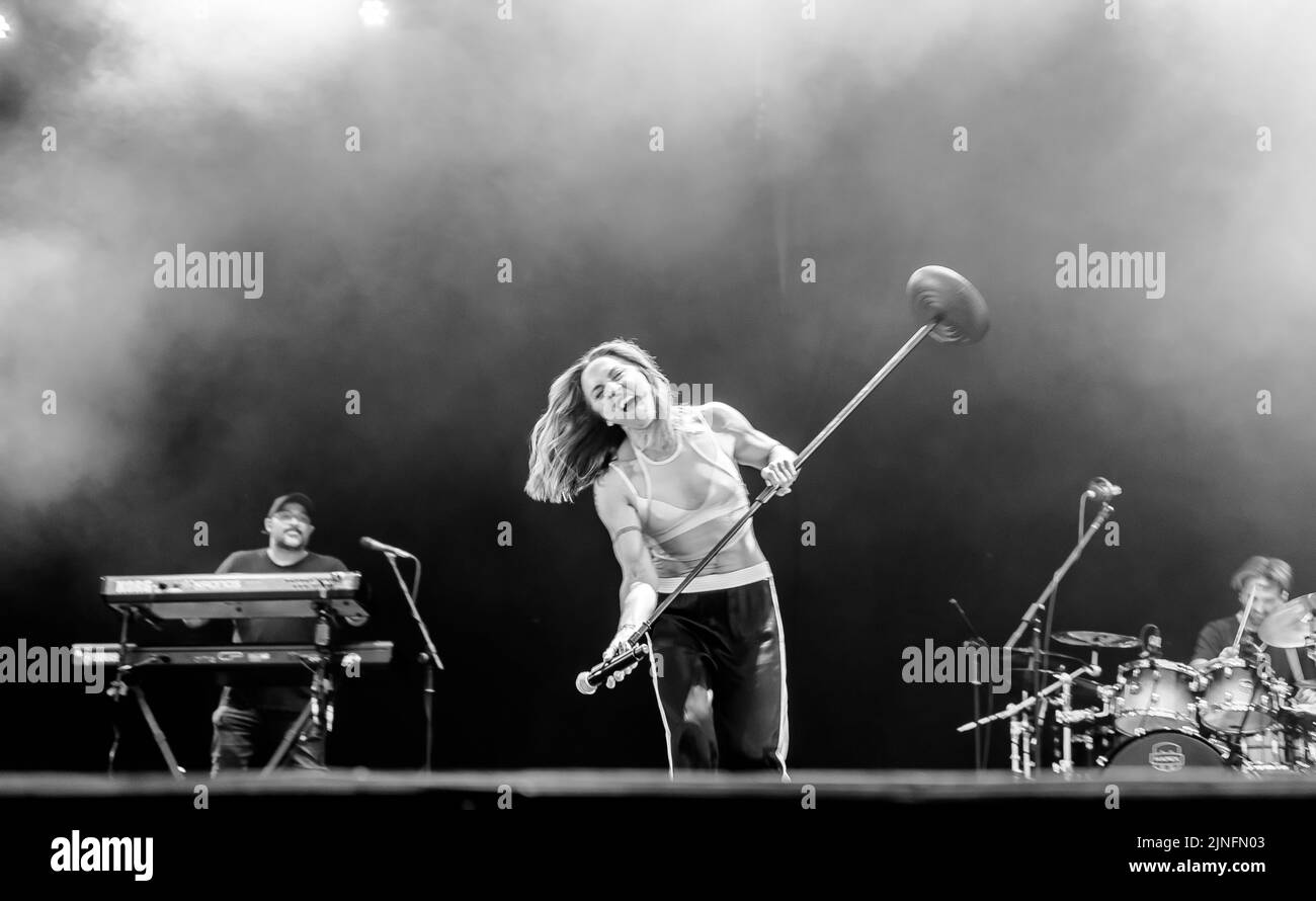 Melanie C se présente au Carfest North à Cheshire le 22nd juillet 2022. Banque D'Images Melanie C se présente au Carfest North à Cheshire le 22nd juillet 2022. Banque D'Images