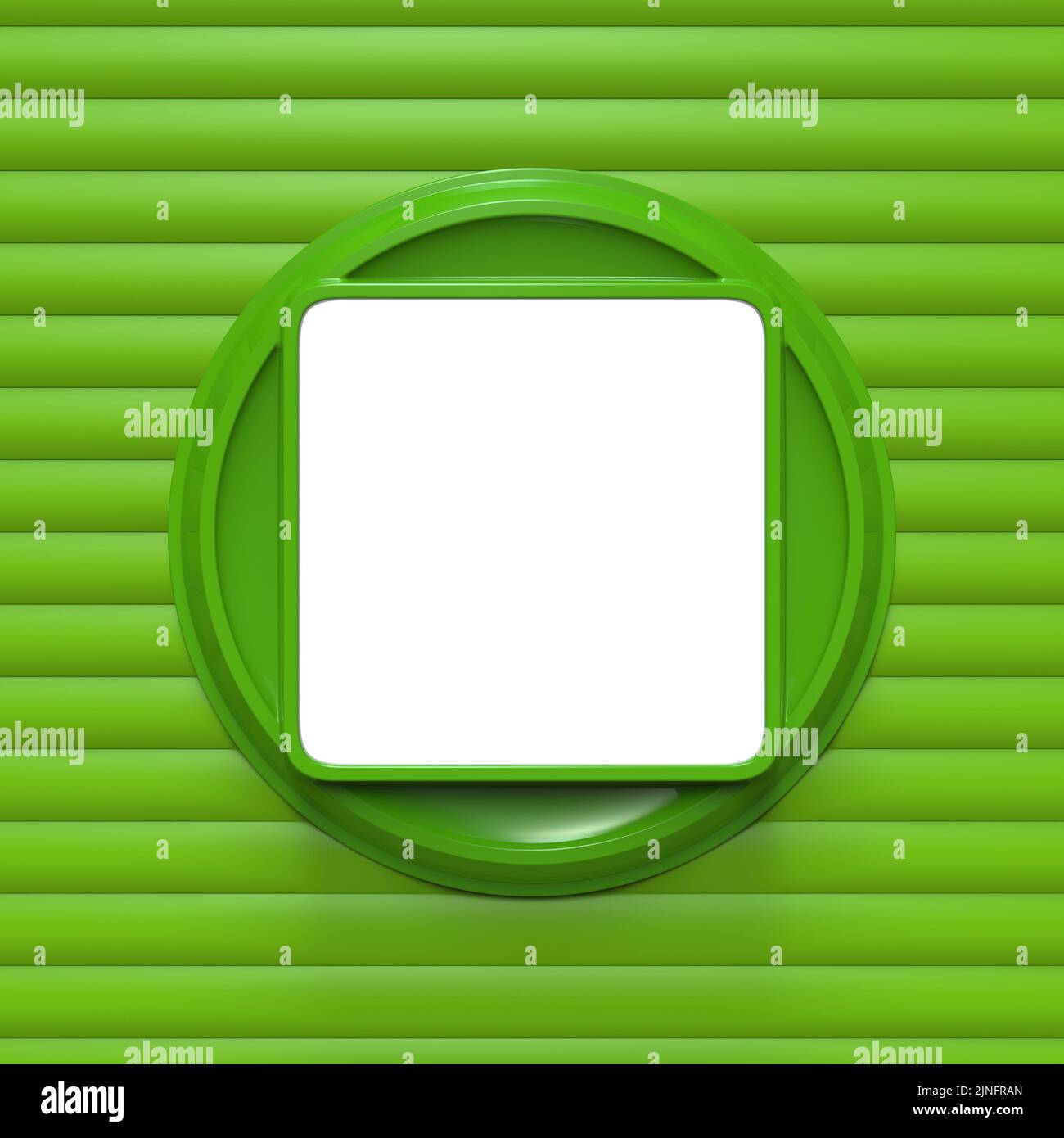 Arrière-plan abstrait. Bordure arrondie et espace pour le texte. 3d rendu. Banque D'Images