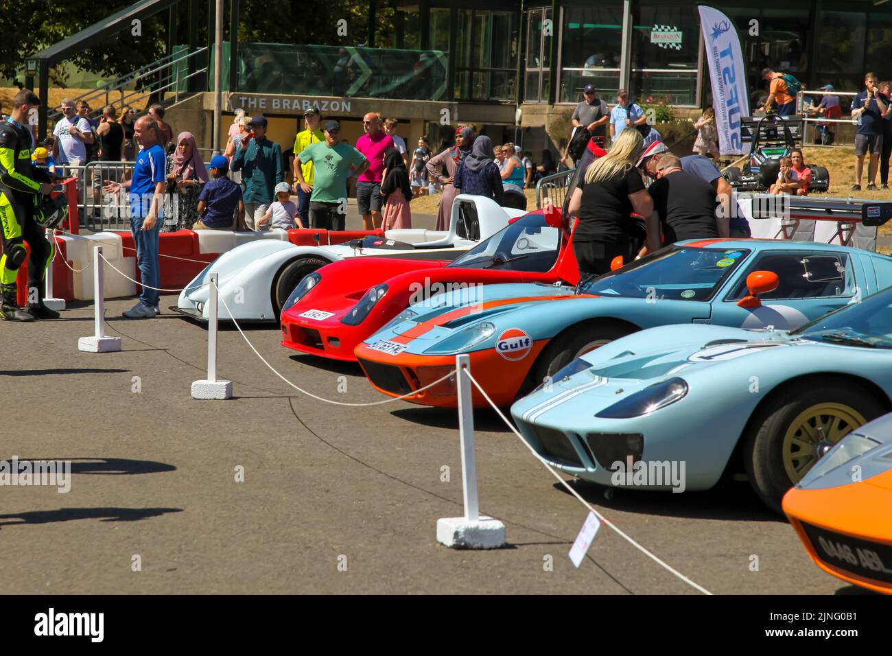 Week-end de Beaulieu Supercar au National Motor Museum à Beaulieu, Southampton, Hampshire, Angleterre, Royaume-Uni, Août 2022 Banque D'Images