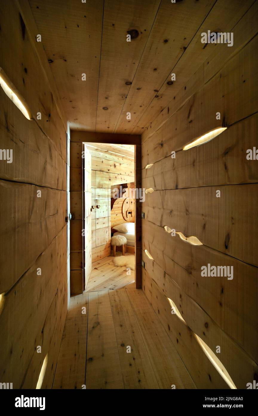 Architecture bio-durable, Mountain House. Banque D'Images