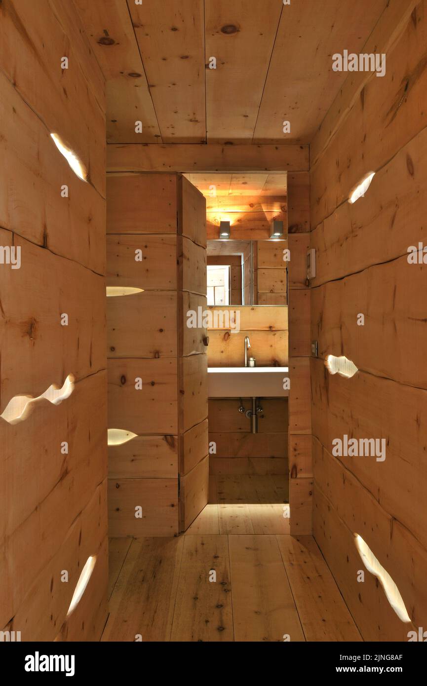 Architecture bio-durable, Mountain House. Banque D'Images