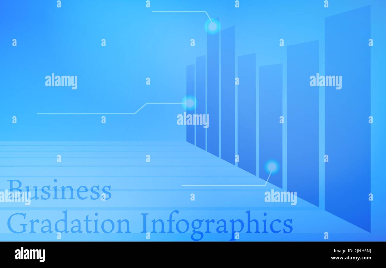 Infographies, graphiques, graphiques et tableaux bleus Illustration de Vecteur