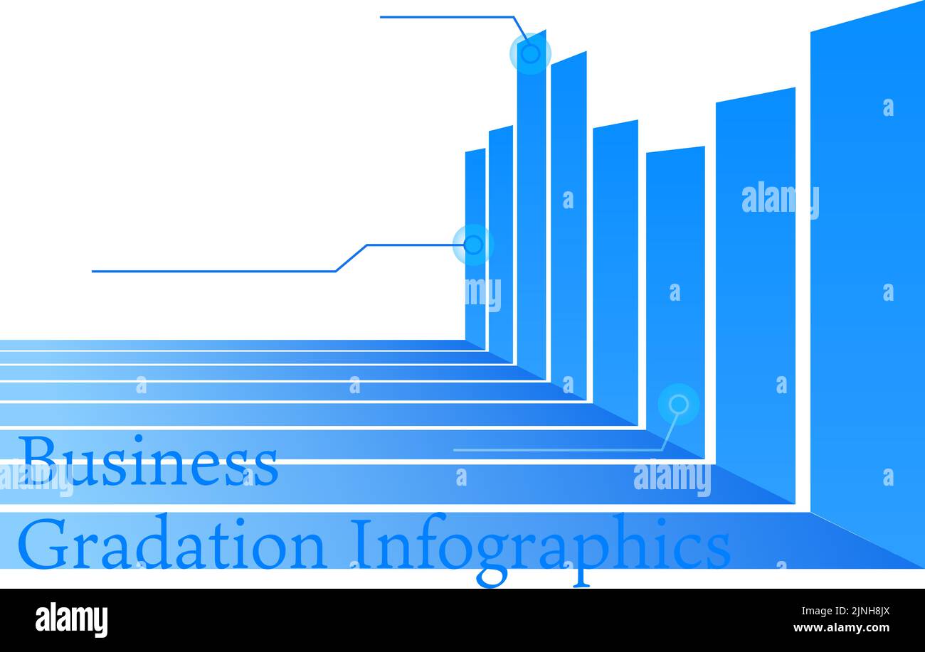 Infographies, graphiques, graphiques et tableaux bleus Illustration de Vecteur