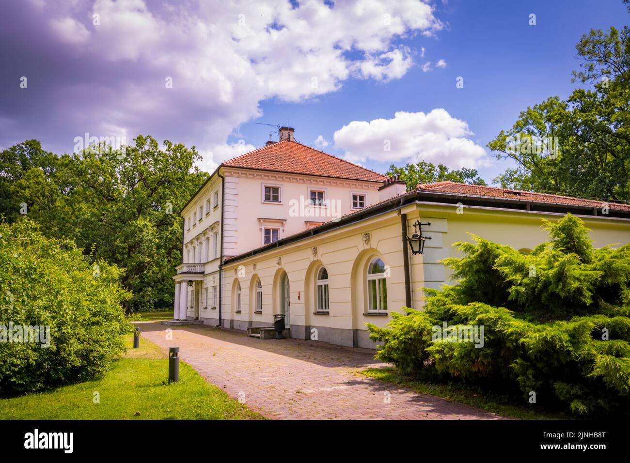 Parc avec Natolinie, Natolin Banque D'Images