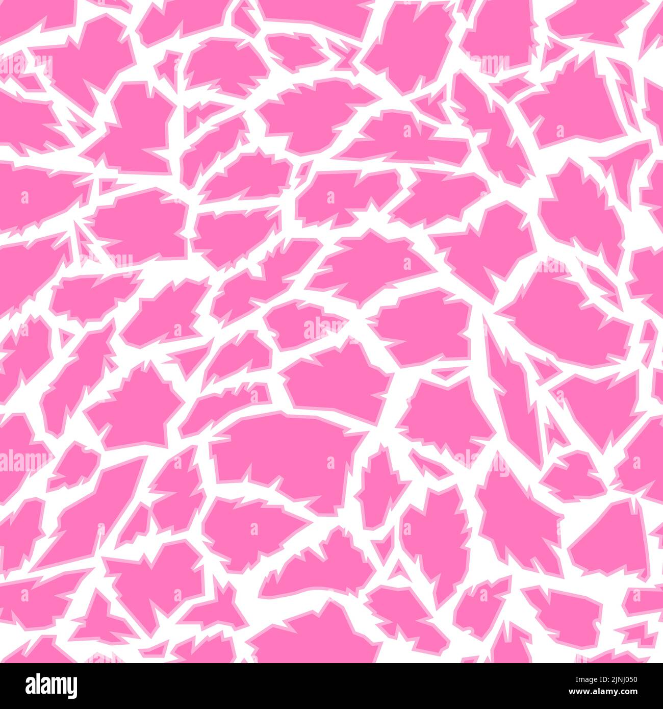 Motif girafe sans coutures. Texture de la peau d'animal rose. Arrière-plan Safari avec taches. Illustration vectorielle mignonne. Illustration de Vecteur
